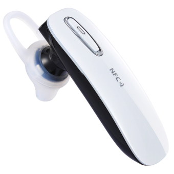 DACOM aurora Wireless Bluetooth 4.0 Headset Stereo In-ear hook Earphone Multi Earphone Universal (white) - intl