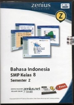Zenius Set CD SMP Bahasa Indonesia kelas 8 semester 2
