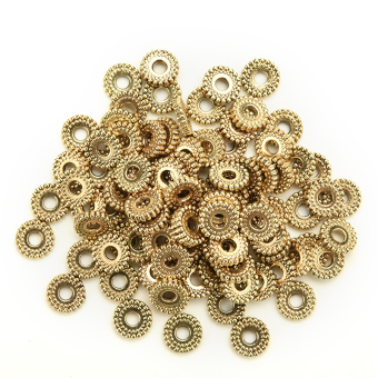 Jetting Buy Tibet Silver Loose Spacer Beads 6mm 100pcs Gold