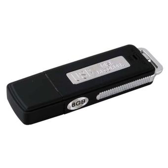 BUYINCOINS Mini 8GB USB Digital Audio Voice Pen Recorder Flash Drive Recording Dictaphone