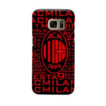 Indocustomcase AC Milan ACM09 Casing Case Cover For Samsung Galaxy S7 Edge