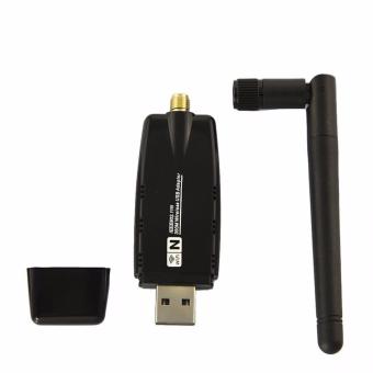 300Mbps WLAN USB Adapter USB wireless Adapter Wifi Dongle for Banana PI Rasperry pi DSTV(Black) - intl
