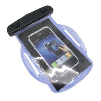 Blz Armband Waterproof Bag for Smartphone - ABS150-130 - Biru Muda