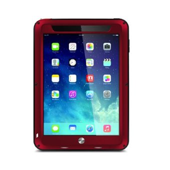Metal Ipadmini2 Waterproof Aluminum Gorilla Case Cover For Ipad Mini 2 Dirtproof (Red)