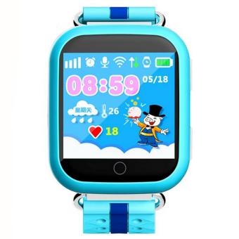 Abusun kids smart watch Q100 with early learning 1.54 inch touch screen Wifi baby clock SOS Call Tracker for Kid Safe - intl