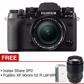 [PROMO] Fujifilm X-T2 Kit XF 18-55mm + Gratis Instax Share SP2 + Fujifilm XF 90mm f/2 R LM WR