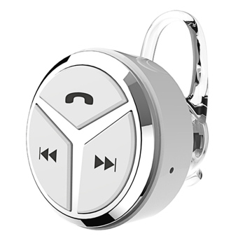 Thinch Wireless Hidden Bluetooth 4.1 Hands-free Mono Headset (White)