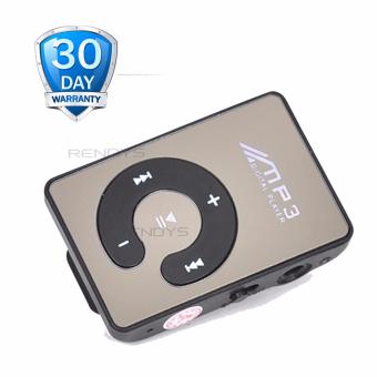 Mellius Mini MP3 Player SD Card dengan Klip - Black