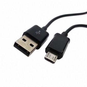 CY Chenyang 1M Long Connector Micro USB Data Charge Cable fori9100i9500 N7100 I9220 Black - intl