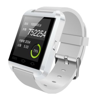 U8 Bluetooth Smart Watch For Smartphone (White) - Intl