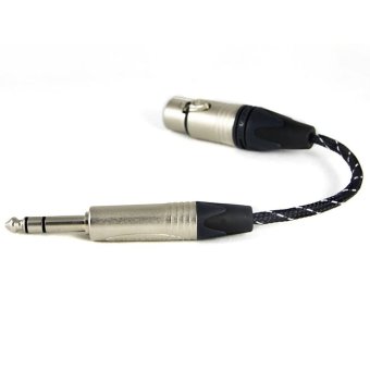 ZY HiFi Pailiccs Balance Stereo Headphone Cable (4-Pin XLR Female to 6.35 Male) ZY-006