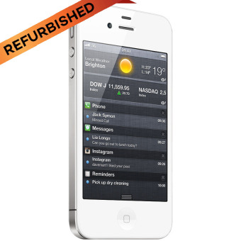 Refurbished Apple iPhone 4S - 16GB - Putih - Grade A