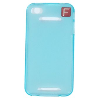 Cantiq Case For Apple iPhone 4G / 4S Soft Jelly Case Air Case 0.3mm / Silicone / Soft Case / Softjacket / Case Handphone / Casing HP - Biru