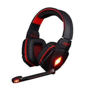 leegoal Leegoal Professional PC Gaming Stereo Headset Noise Cancelling Headphones With Microphone (Red)