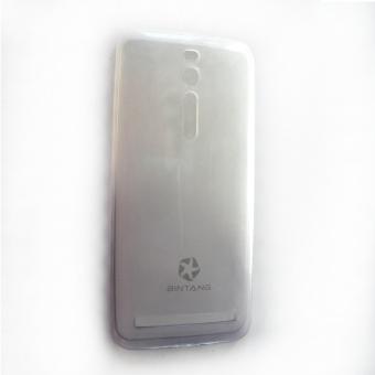 HauramanaH Case Elegant Silicone Transparant Zenfone 2, 5.5 inch for ZE550ML / ZE551ML-Hitam