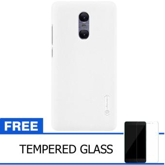 Nillkin For Xiaomi Redmi Pro Super Frosted Shield Hard Case Original - Putih + Gratis Tempered Glass