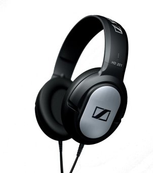 Sennheiser HD 201 Lightweight Over Ear Headphones