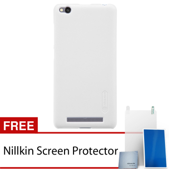 Nillkin Xiaomi Redmi 3 Super Frosted Shield Hard Case - Original - Putih + Gratis Nillkin Screen Protector