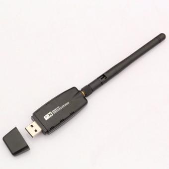 300Mbps Nano USB Wifi Adapter with 2T2R External Anneta Function Support Raspberry PI(Black) - intl