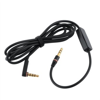 OEM 3.5 mm audio studio rekaman dengan mikrofon headset kabel konektor kabel kawat untuk mengalahkan
