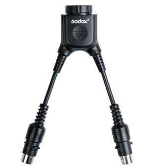 (IMPORT) Godox DB-02 2 in 1 cable Y adapter for PROPAC Power Pack PB960 PB820