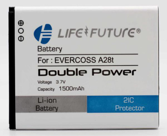 Batre / Battery / Baterai Lf Evercoss A28t Double Power + Double 2ic
