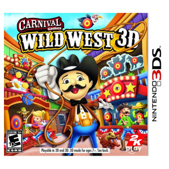 2K Carnival Games Wild West 3D - Nintendo 3DS (Intl)
