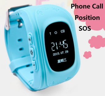 2Cool anak-anak pintar jaga GPS pelacak anti kehilangan posisi GPS anak SOS panggilan telepon smartwatch untuk iPhone Android - Internasional
