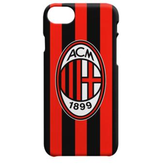 Indocustomcase AC Milan Logo On Stripes Case Cover For iPhone 7