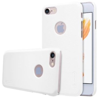 Nillkin Original Super Hard Case Frosted Shield For Iphone 7 - Putih + Free Screen Protector(White)