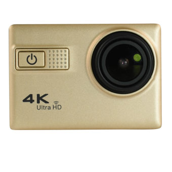 YICOE F68 Action Camera 4K 12 MP Ultra HD WiFi Voice Features 170D Wide Angle 2 inch HDMI Waterproof Go xiao pro yi 4k style Action Sport Camera dash Camcorder Accessories (Gold)