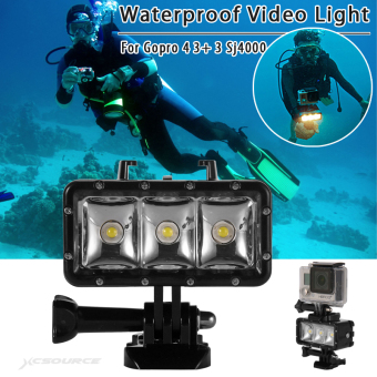 XCSource Waterproof LED Video Diving Spot Light for Gopro 4 3+ 3 SJ4000 OS463