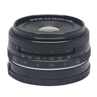 Meike MK-28-2.8 Manual Focus Lens 28mm f/2.8 for APS-C MirrorlessCamera Fujifilm X-A1 X-A2 X-E1 X-E2 X-E2S X-M1 X-T1 X-T10 X-Pro1X-Pro2 - Intl