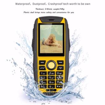 Ken Mobile W3 Pro - Waterproof - Dual SIM - Yellow