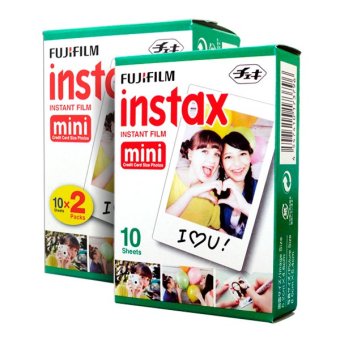 Fujifilm Instax Mini Instant White 30 Film for Fuji 7s 8 25 50s 70 90 / Polaroid 300 Instant Camera / Share SP-1 Printer