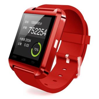 Fantasy Bluetooth Smart Watch u8 - Red