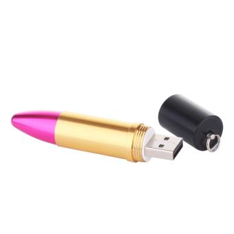 Ajusen USB Flash Drive Fashion 32GB Lipstick Pendrive USB Stick Popular Gift for Girls Pen Drive Flash Drive - intl