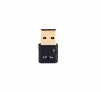 600Mbps RTL8811 chipset 11AC Dual band Wireless USB Wifi Adapter Wifi Dongle Wifi Stick(Black) - intl
