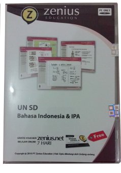 Zenius Paket CD UN SD