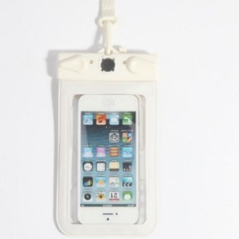 Lantoo 20 Meters PVC Waterproof Phone Case Underwater Phone Bag Pouch Dry for for phone(5.8-6.3inch) - intl