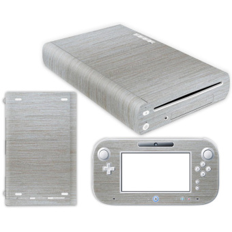 Bluesky Nintendo Wii U Skin NEW CARBON FIBER system skins faceplate decal mod (Intl)