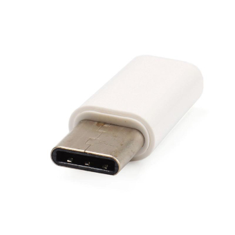 Jetting Buy USB 3.1 Type-C Male to Micro Female Converter USB-C Adapter White