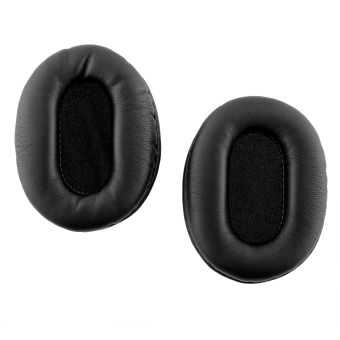 OEM Leather Ear Pads Cushion earpads For ATH-M50 M50S M20 M30 M40 (Black)