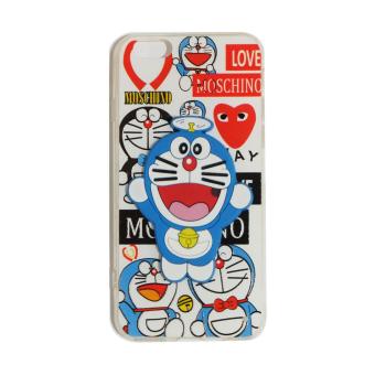 Case Doraemon For Apple iPhone6 / iPhone 6 / Iphone 6G / iPhone 6S / iPhone Ukuran 4.7 Inch Softshell Doraemon + Standing Doraemon Soft Case / Soft Back Case / Sillicone / Casing Handphone / Casing HP - 15