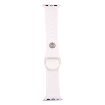OEM Wristwatch Band Silicone Replacement For Apple Watch 42mm(White)