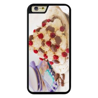 Phone case for iPhone 5/5s/SE Raspberry And Chocolate Dessert Photography cover for Apple iPhone SE - intl