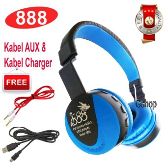 888 Bluetooth KSD- 668B Stereo Headphone Support Micro SD ROPS EDR Buil-In Mikrofon MP3 FM Headset