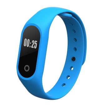 Leegoal Leegoal Q7 Band Smart Bluetooth Wristband (Blue) - intl