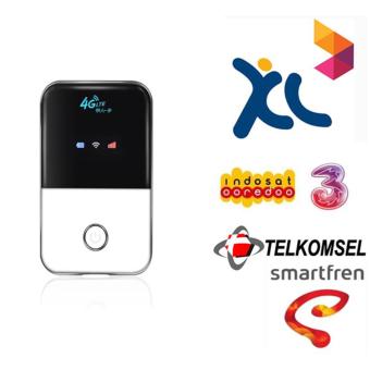 Telkomsel 4G Lte Wifi Router Portable Pocket Mobile Wifi Car Router for 3,XL Axiata,Indosat Ooredoo - intl