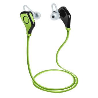 Jusheng S5 CSR4.0 Wireless Bluetooth Headphones with Microphone (Green) - intl
